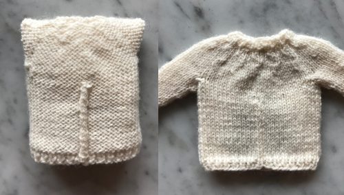Just Crafty Enough – Wee Wildlife Sweaters – Working the Colorwork